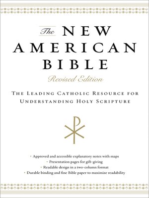cover image of The New American Bible